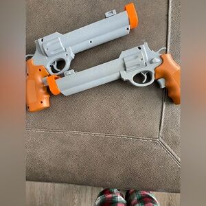 Lot of 2 Wii Zapper Gun Blaster Accessories – Works with Nintendo Wii
